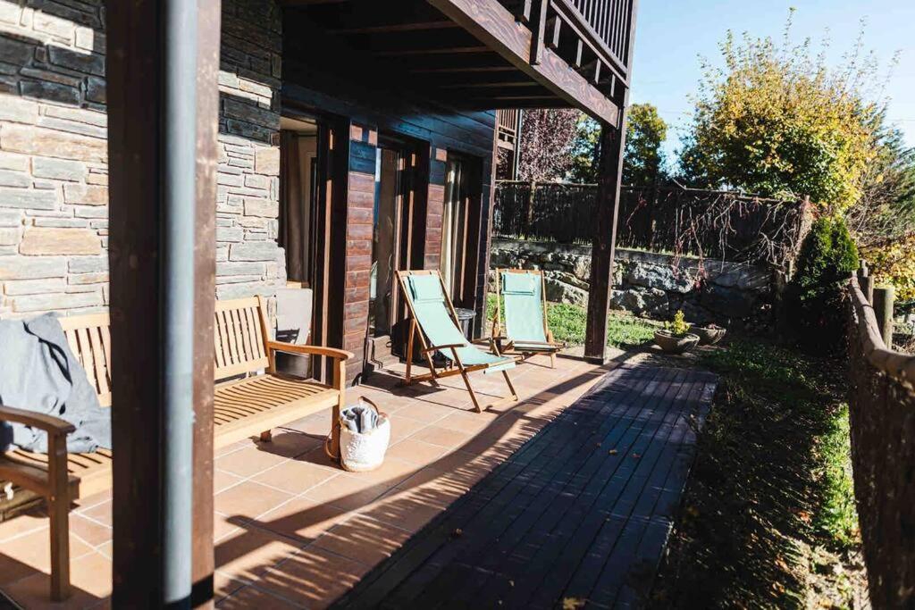 Precioso Apartamento Con Jardin Privado A 4 Km De Puigcerda Enveitg Buitenkant foto